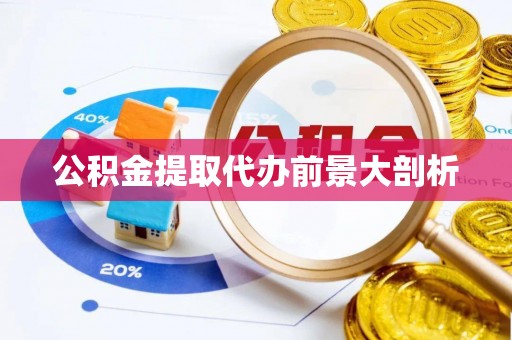 郁南公积金提取代办前景大剖析